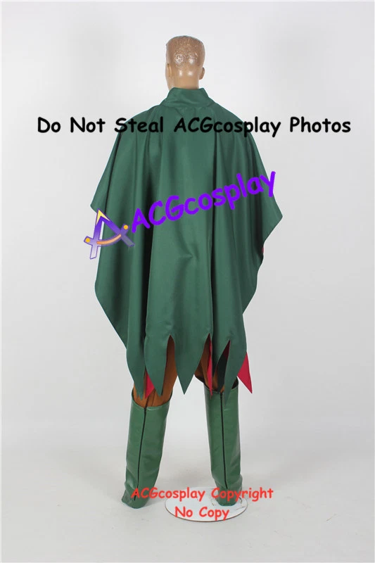 Disfraz de Cosplay Gatchaman Ryu incluye fundas para botas y hebilla de cinturón hecha en pvc Foto 3 de 4