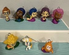 Bubble Guppies 2” Christmas Ornaments Complete Set Vhtf
