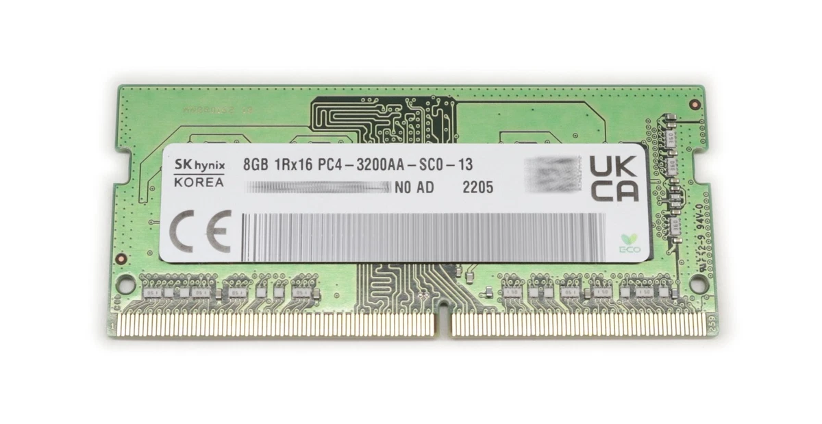 Lenovo 8GB DDR4 3200Mhz 260pin Non-ECC Unbuffered SoDimm 