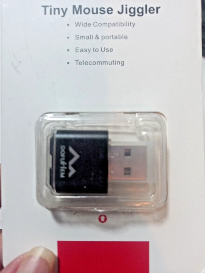 DofuHem Mini Mouse Mover w/2 Buttons Undetectable Tiny Mouse Jiggler with ON/Off - Image 3 of 4