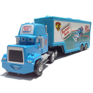 Disney Pixar Cars NO.90 Bumper Save Team Hauler Truck Toy