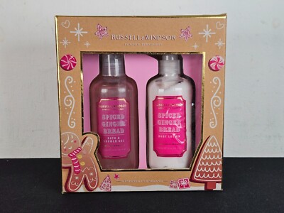 Russell Windsor Spiced Ginger Bread Bath Shower Gel Body Lotion
