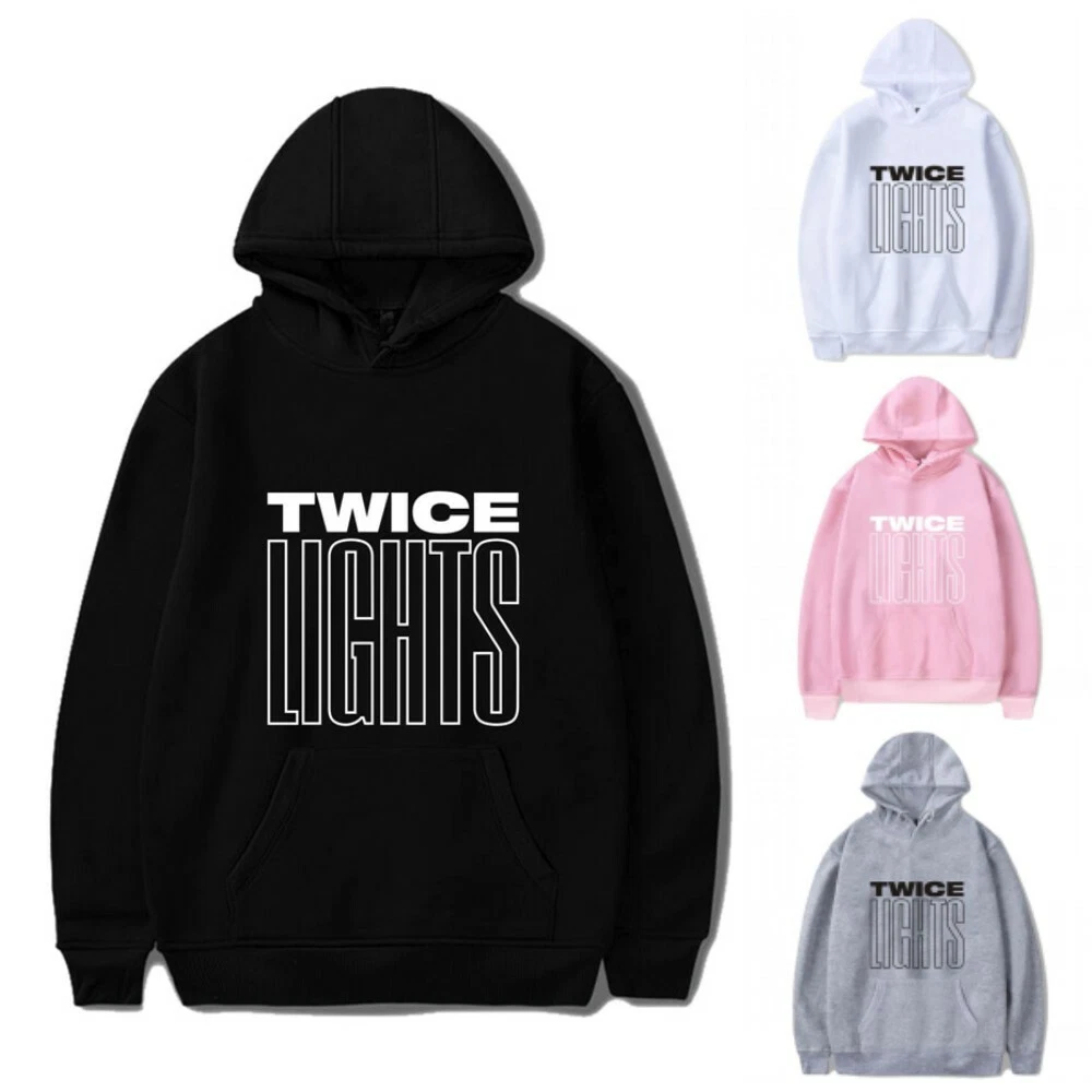 KPOP TWICELIGHTS Hoodie Pullover TWICE Momo Sana Mina Fans Hooded