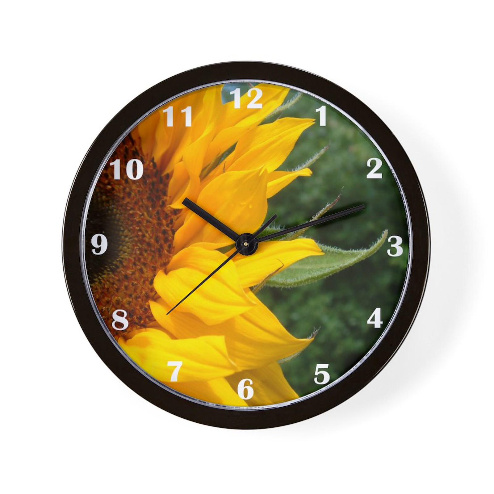 CafePress Sunflower 10" Wall Clock (34150797)