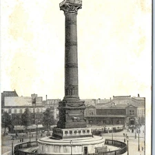 c1900s Paris, France Bastille Column July Revolution Spirit Liberty Square A360