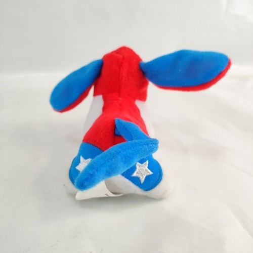 Patriotic Stars And Stripes Plush Dog 5" Oriental Trading Company 4th Of July - Picture 2 of 11
