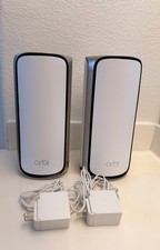 NETGEAR Orbi 970 Series Quad-Band WiFi 7 Mesh System - White