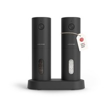 LARS NYS M Electric Salt and Pepper Grinder Set, USB Rechargeable, Automati