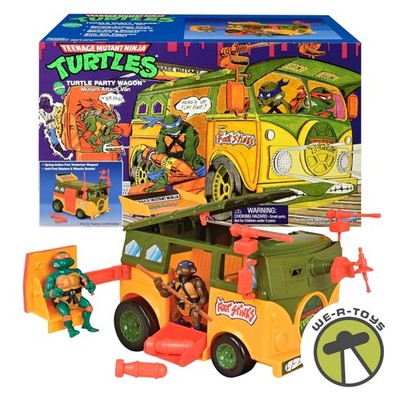 TMNT パーティワゴン(タカラ社 1988内袋未開封当時品) Teenage Mutant Ninja Turtles Classic Original Party Wagon Vehicle