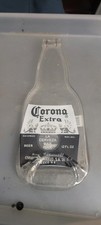 Americana Folk Art Melted Glass Bottle Beer  Barware Collectible-Hangs On Wall 