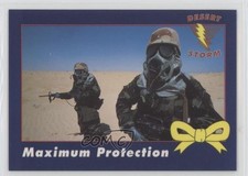 1991 AMA Desert Storm Yellow Ribbon Maximum Protection #15 0s5