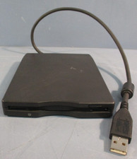 COMPAQ 19308801-28 254304-001 SFD-321U/HP 1.44MB EXTERNAL USB FLOPPY DRIVE BLACK