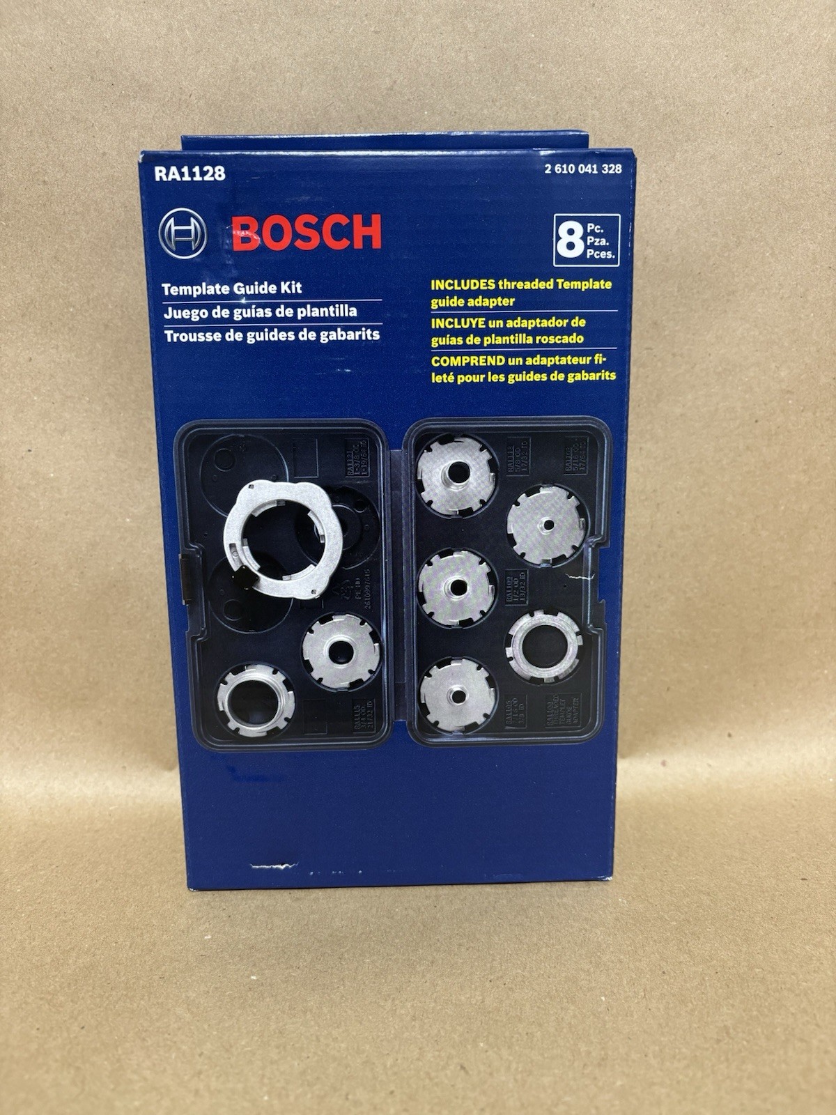 BOSCH 8-Piece Router Template Guide Set RA1128 | Suyun Medical