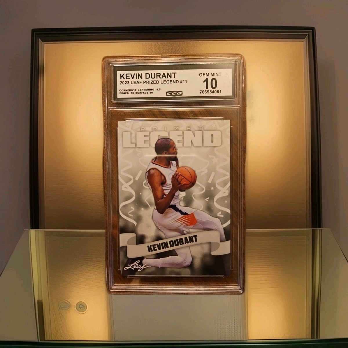 2023 Leaf Prized Legend #11: Kevin Durant, Phoenix Suns - CCG Gem
