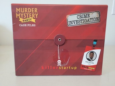 NEW -Murder Mystery Party Case Files: Killer Startup Age 14+ / 1-More Player