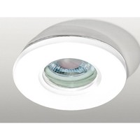 Modernes 1X50W/Gu10 Downlight IP65, Weiß - Einbauleuchte