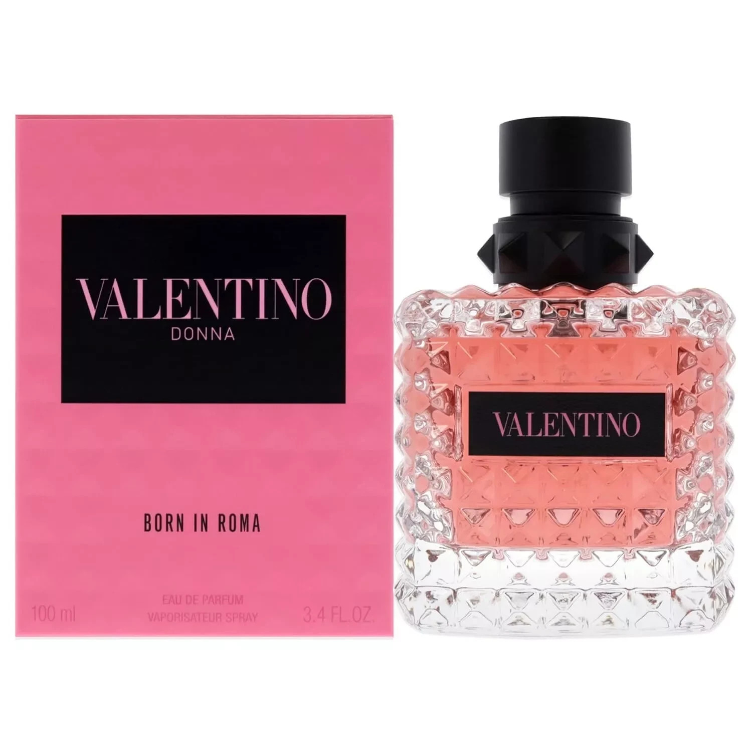 New in box VaIentln 0 Donna Born In Roma Perfume 3.4oz EDP Spray for Women