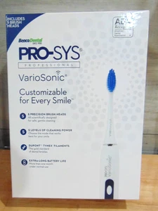Pro-Sys VarioSonic Professional Electric 5 Level Toothbrush ADA Benco Dental