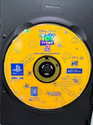 Toy Story 2 Buzz Lightyear to the Rescue PS1 PlayStation 1 Game Clean Resurfaced