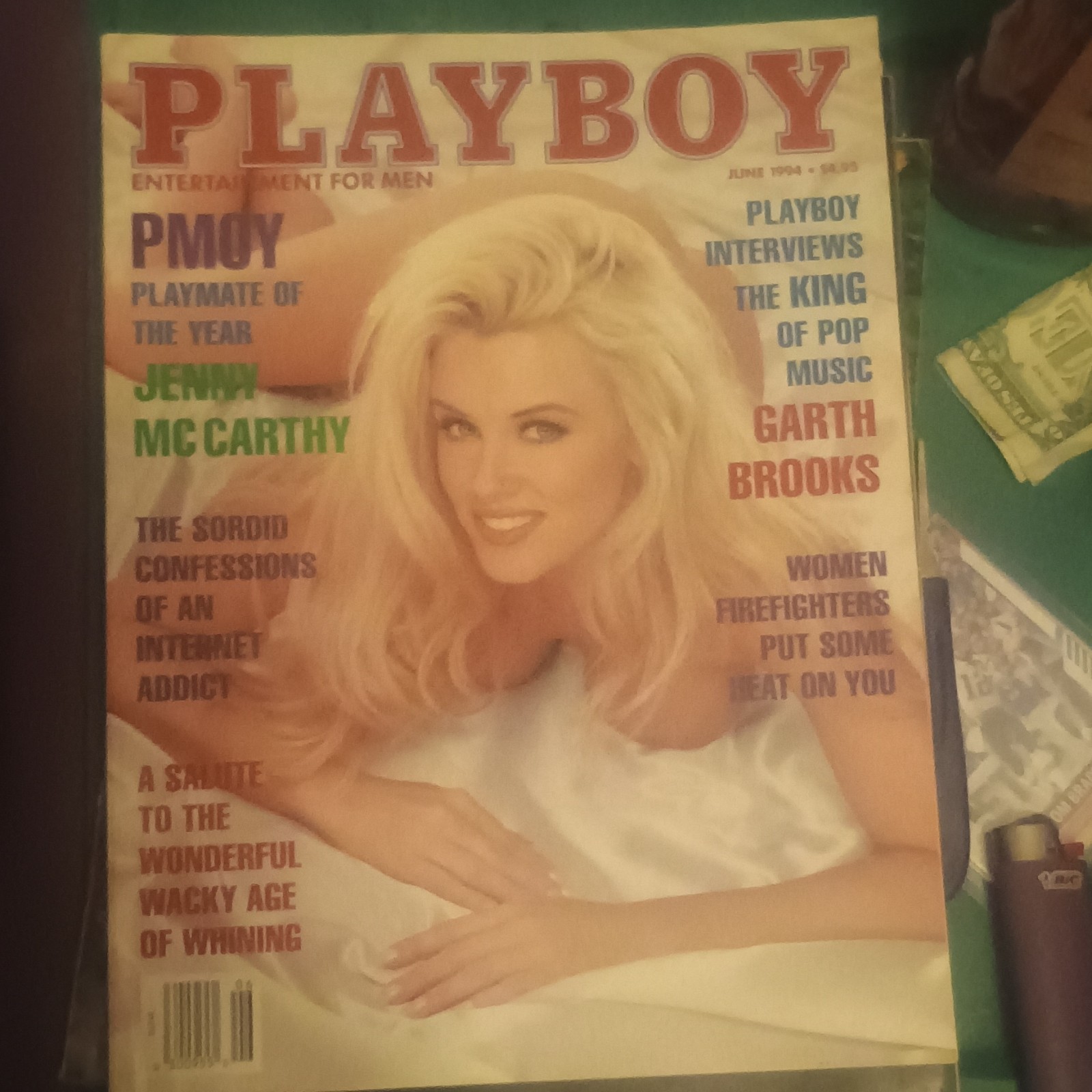 Playboy Magazine June 1994 Jenny McCarthy Cover - Garth Brooks Interview