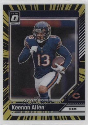 2024 Panini Donruss Optic Electricity Prizm 28/75 Keenan Allen #35 go9