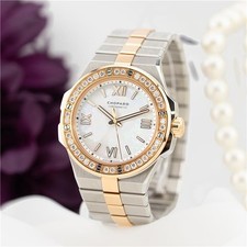 Chopard Alpine Eagle Small Automatic Watch See-through Case Back 298601-6002