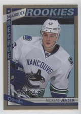 2013-14 O-Pee-Chee Marquee Rookies Rainbow Foil Nicklas Jensen #573 Rookie RC