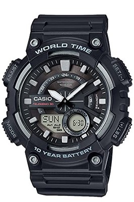 Casio AEQ-110W-1AJH Herrenuhr Schwarz Casio Collection