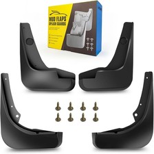 Front And Rear Mud Flaps Compatible With 2010-2015 Chevy Cruze Sedan Models Front And Rear Mud Flaps Compatible With 2010-2015 Chevy Cruze Sedan Models