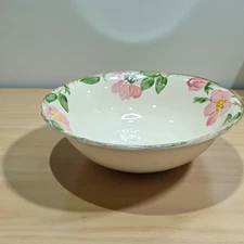 Vintage 9.5" Large Franciscan Desert Rose  Serving/Vegetable Bowl USA 1950/60'S