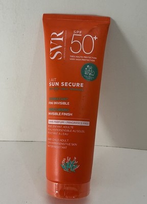 SVR Sun Secure Lait  SPF50+ Invisible Finish Fragrance Free 250ml EXP 05/2028