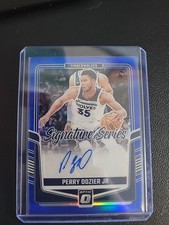 24-25 Optic Basketball Signature Series Perry Dozier Jr. Blue Prizm /25