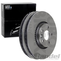 2X Eurobrake Bremsscheiben 316Mm BelÜFtet Vorne Passend FÜR Ford Galaxy S-MAX