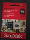 SanDisk SDSQUA4-256G-AW6KA ImageMate 256GB MicroSDXC Memory Card w/ Adapter R-GA