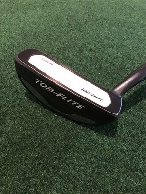 Top Flite Tour 4.0 Golf Mallet RH Putter 35  Steel Golf Club w/ TF  Jumbo Grip