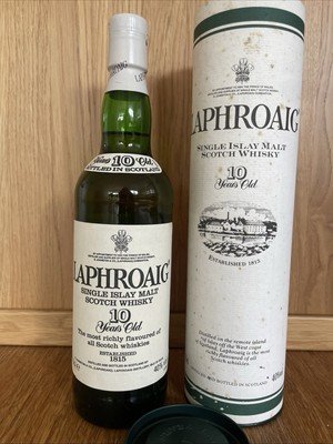 Laphroaig 10y aus den 90ern Islay Single Malt Scotch Whisky - 700ml