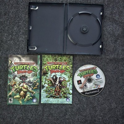 Teenage Mutant Ninja Turtles Smash-Up PS2 PlayStation 2 Game CIB With Comic