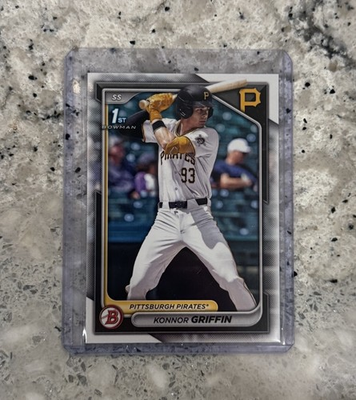 #ad 2024 1st Bowman Konnor Griffin RC 1st Rookie Top Prospect Pirates #BD 22 $19.99