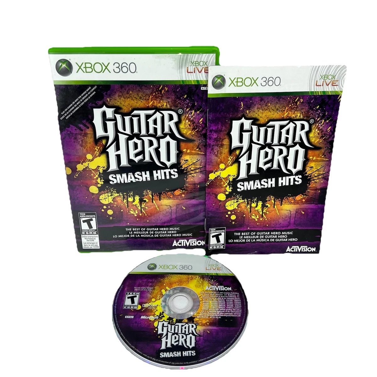 Guitar Hero Greatest Hits jeux seul Xbox 360 [import Espagnol](jeux en francais