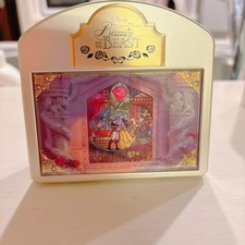 Disney Beauty and the Beast stained glass style music Box