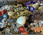 Vintage & Modern Some Signed Costume Jewelry Lot Full Small Priority Box # 54