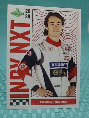 #ad 2026 Parkside Indycar NTT Collection Vintage Insert Lochie Hughes VN 6 $3.99