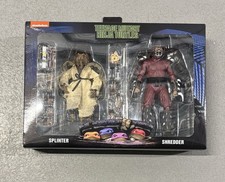 NECA Shredder and Splinter Teenage Mutant Ninja Turtles 2-Pack Action Figure