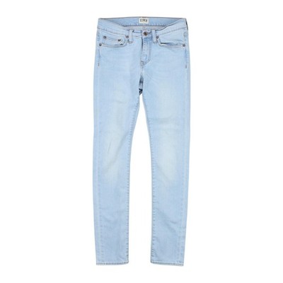 Edwin Super Slim Jeans Herren W30 L32 blau helle Waschung Zip Fly Skinny