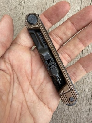 GERBER ARMBAR SLIM DRIVE MULTI-FUNCTION FOLDING KNIFE 2.5'' PLAIN BLADE, EXC.!