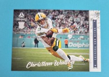 2022 Chronicles Luminance Update Rookies #222 Christian Watson FOOTBALL Card 6D