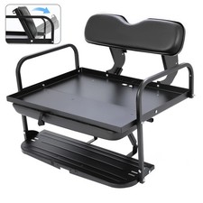 For Yamaha G14-G22 Golf Cart Rear Seat Kit For G16 G19 G20 G21 Black Cushion
