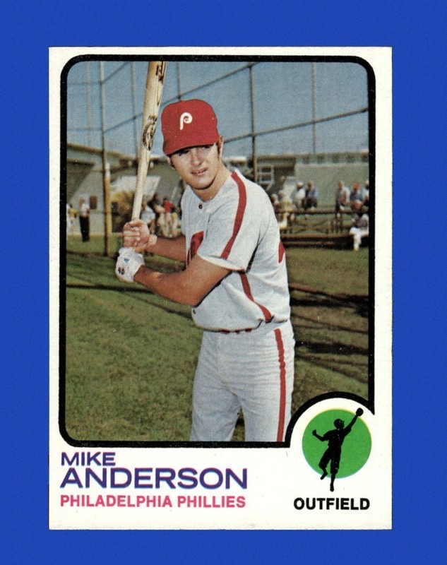 1973 Topps Set-Break #147 Mike Anderson NR-MINT *GMCARDS*