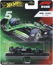 Mattel - Hot Wheels Premium Race Team Sauber Driver 2 New Toy Toy Car, Colle