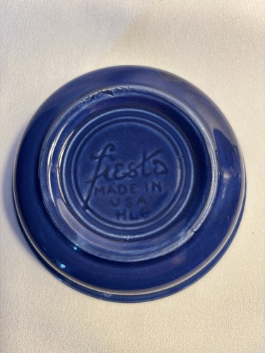Fiesta 4¾" Fruit Bowl *Cobalt* *Not Post 86* *Near Perfect* - Picture 2 of 2